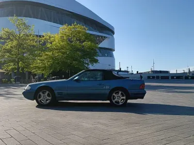 Gebraucht Mercedes SL320 224 PS (164 kW) 1999 Blau Cabrio