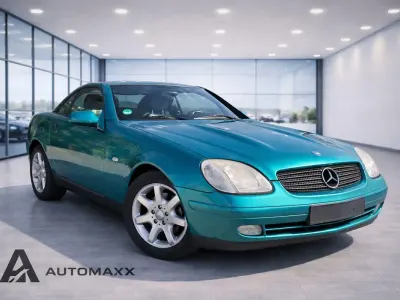 Brugt Mercedes SLK200 136 HK (100 kW) 1998 Grøn Cabriolet