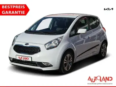 Gebraucht Kia Venga Attract 90 PS (66 kW) 2017 Weiß Kleinwagen