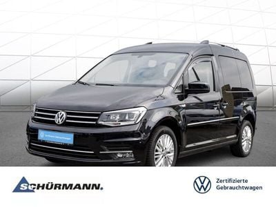 Gebraucht VW Caddy Highline 150 PS (110 kW) 2020 Schwarz Van / Kleinbus