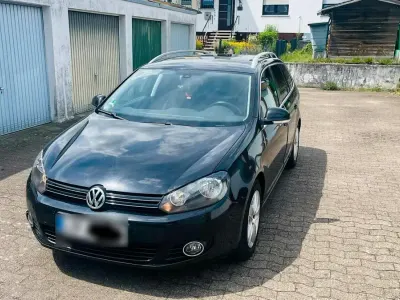 Gebraucht VW Golf VI 122 PS (89 kW) 2009 Schwarz Kleinwagen