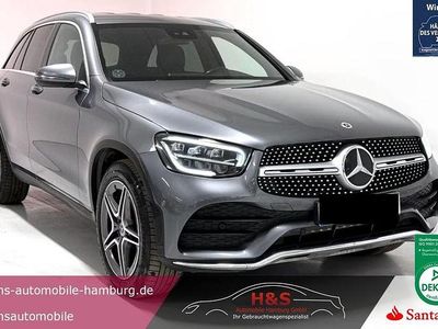 Gebraucht Mercedes GLC220 AMG line 194 PS (142 kW) 2022 Selenitgrau  lack SUV