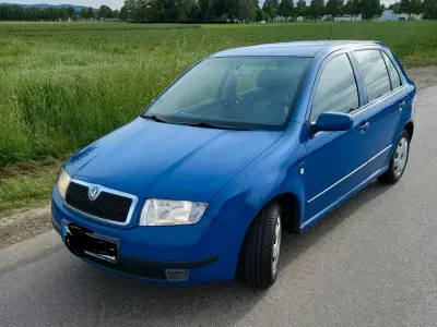 Gebraucht Skoda Fabia 75 PS (55 kW) 2000 Blau Kleinwagen