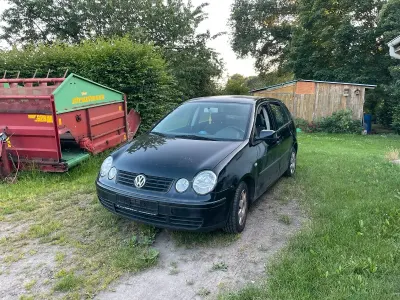 Gebraucht VW Polo 54 PS (39 kW) 2002 Schwarz Kleinwagen