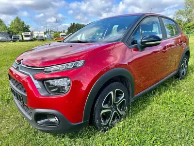 Gebraucht Citroën C3 Feel 82 PS (60 kW) 2021 Rot Kleinwagen