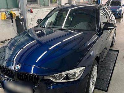 Usata BMW 320 Performance 190 CV (139 kW) 2016 Blu Berlina