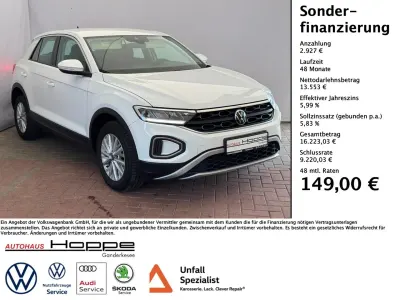 Gebraucht VW T-Roc Basis 116 PS (85 kW) 2022 Weiß SUV