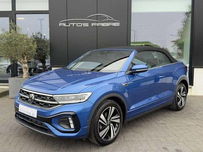 Usata VW T-Roc Cabriolet R-line 150 CV (110 kW) 2023 Blu Cabrio