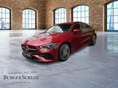 Gebraucht Mercedes CLA200 AMG 163 PS (119 kW) 2024 Manufaktur patagonienrot metallic Coupé