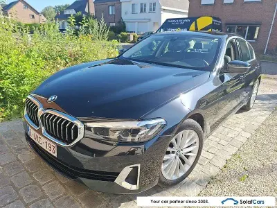 Gebraucht BMW 518 Luxury Line 136 PS (100 kW) 2021 Schwarz Limousine