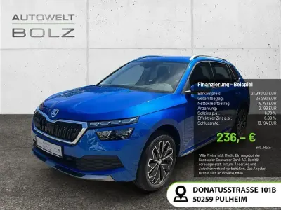 Brugt Skoda Kamiq Style 115 HK (84 kW) 2023 Blå SUV