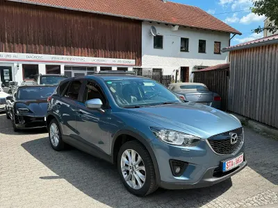 Gebraucht Mazda CX-5 Sports-Line 175 PS (128 kW) 2014 Blau SUV