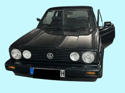 Gebraucht VW Golf Cabriolet 91 PS (66 kW) 1991 Blau Cabrio