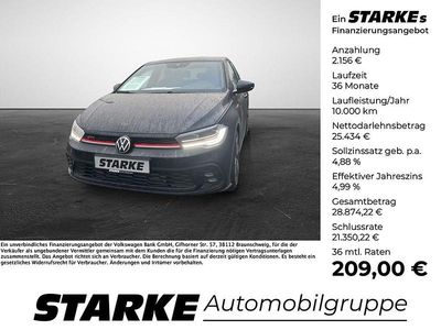 Grau Neu 2025 VW Polo GTI Limousine | 27.590 € (Guter Preis)