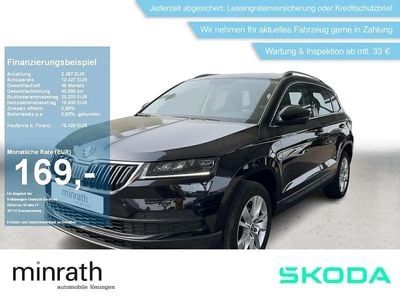 Gebraucht Skoda Karoq Clever 150 PS (110 kW) 2021 Schwarz SUV