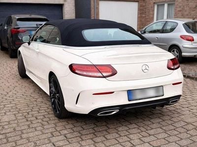 Gebraucht Mercedes C400 AMG line 333 PS (244 kW) 2019 Weiß Cabrio