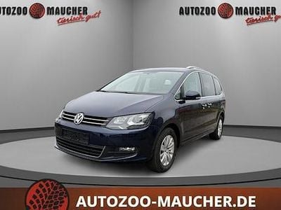 Gebraucht VW Sharan Comfortline 184 PS (135 kW) 2015 Night blue metallic Van / Kleinbus
