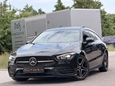 Gebraucht Mercedes CLA200 AMG 150 PS (110 kW) 2021 Kosmosschwarz Coupé