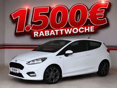 Używany Ford Fiesta ST-Line 125 KM (91 kW) 2018 Biały Hatchback