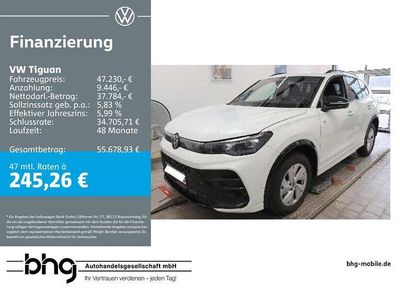 Gebraucht VW Tiguan R-line 193 PS (141 kW) 2025 Pure white SUV
