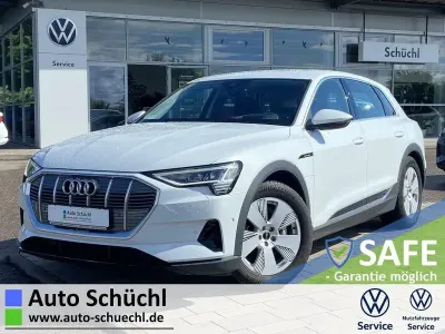 Gebraucht Audi e-tron 300 kW (408 PS) 2022 Gletscherweiß metallic SUV