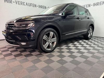 Schwarz Gebraucht 2018 VW Tiguan Highline SUV | 21.500 € (Superpreis)