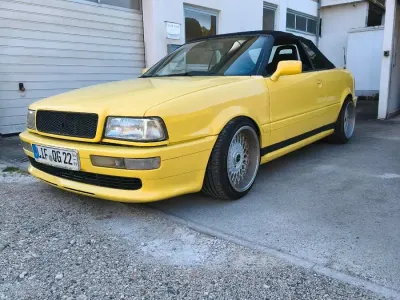 Gebraucht Audi Cabriolet 150 PS (110 kW) 1994 Gelb Cabrio