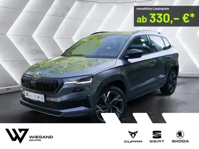 Neu Skoda Karoq SportLine 190 PS (139 kW) 2026 Grau SUV