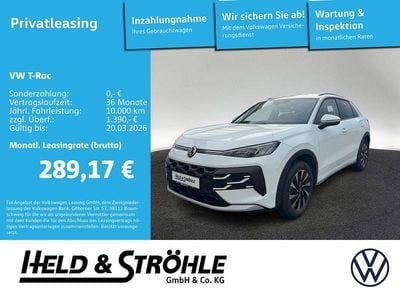 Neu VW T-Roc Life 116 PS (85 kW) 2025 Pure white SUV