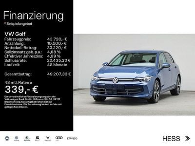 Neu VW Golf VIII Style 204 PS (150 kW) 2026 Blau Limousine