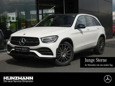 Gebraucht Mercedes GLC220 AMG 194 PS (142 kW) 2020 Polarweiss SUV
