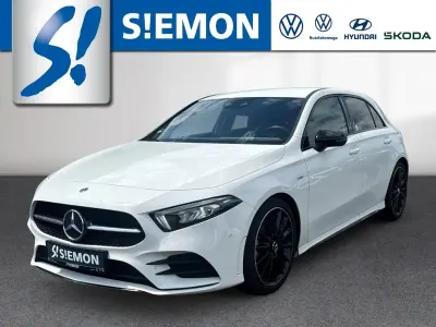 Gebraucht Mercedes A180 Edition 136 PS (100 kW) 2021 Unilack (weiss Limousine