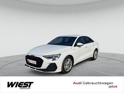 Gebraucht Audi A3 S-Line 116 PS (85 kW) 2025 Gletscherweiß metallic Limousine