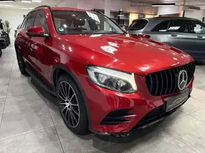 Brugt Mercedes GLC220 AMG line 170 HK (125 kW) 2015 Rød SUV