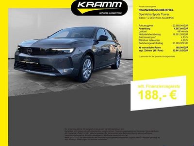 Grau Gebraucht 2024 Opel Astra Edition Kombi | 22.989 € (Fairer Preis)
