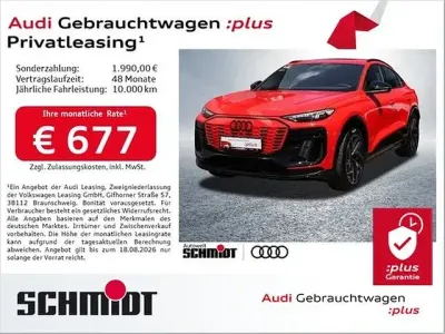 Gebraucht Audi Q6 Sportback e-tron S-Line 225 kW (306 PS) 2025 Soneirarot metallic SUV