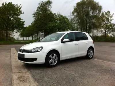 Gebraucht VW Golf VI Comfortline 160 PS (117 kW) 2009 Weiß Kleinwagen