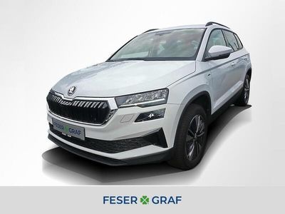 Gebraucht Skoda Karoq Ambition 150 PS (110 kW) 2023 Moon weiss perleffekt SUV