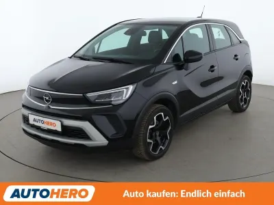 Gebraucht Opel Crossland X Elegance 131 PS (96 kW) 2021 Schwarz SUV