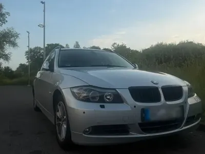 Gebraucht BMW 320 150 PS (110 kW) 2007 Silber Kombi