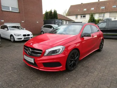 Brugt Mercedes A200 AMG 136 HK (100 kW) 2014 Rød Sedan