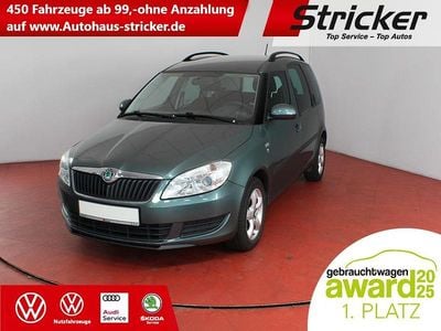 Grün Gebraucht 2013 Skoda Roomster Family Van / Kleinbus | 3.949 € (Fairer Preis)