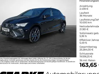 Neu Seat Ibiza FR 116 PS (85 kW) 2026 Schwarz Kleinwagen
