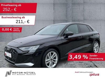 Gebraucht Audi A3 Advanced 150 PS (110 kW) 2025 Mythosschwarz metallic Limousine
