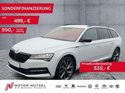 Gebraucht Skoda Superb SportLine 200 PS (147 kW) 2024 Weiß Kombi