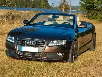 Gebraucht Audi A5 Cabriolet 211 PS (155 kW) 2010 Braun Cabrio