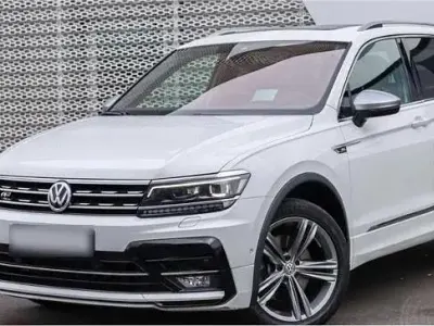 Gebraucht VW Tiguan Allspace R-line 235 PS (172 kW) 2019 Weiß SUV
