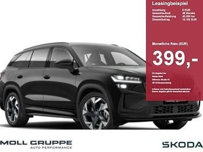 Neu Skoda Kodiaq SportLine 204 PS (150 kW) 2026 Schwarz SUV