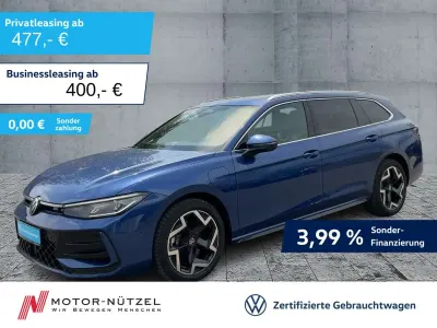 Gebraucht VW Passat R-line 272 PS (200 kW) 2024 Reef blue metallic Kombi