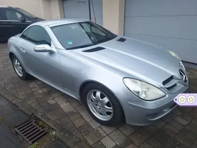 Gebraucht Mercedes SLK200 Edition 163 PS (119 kW) 2003 Weiß Cabrio